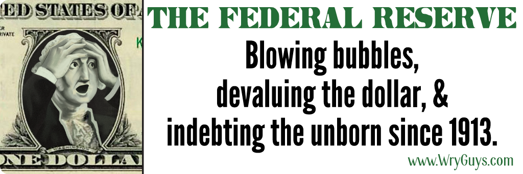 The federal reserve bumper sticker